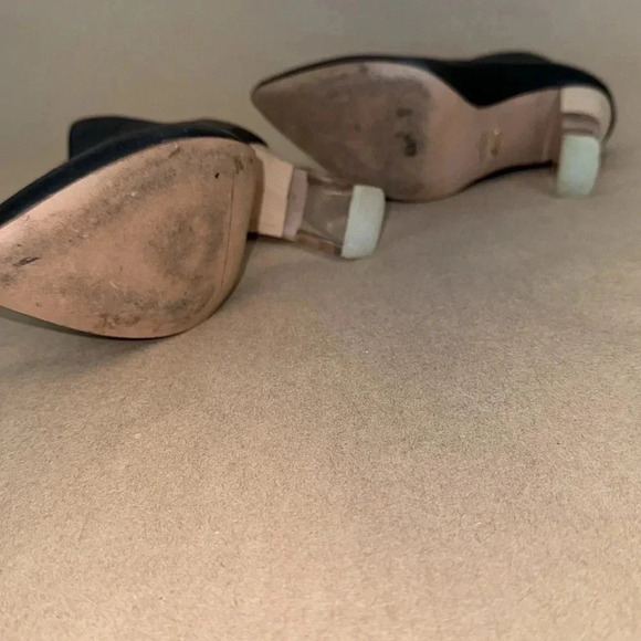 42 Gold Kisses Bootie in Black Leather 7.5 - Picture 7 of 13